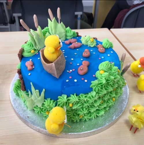 Ocean Ecosystem Cake