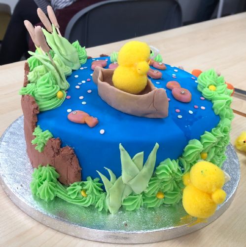 Ocean Ecosystem Cake